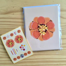 Load image into Gallery viewer, Zinnia Stationery Set
