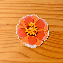 Load image into Gallery viewer, Orange Zinnia // JKD waterproof paper decal
