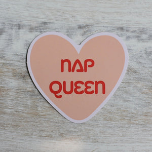 Nap Queen Heart // JKD waterproof paper decal