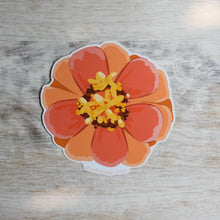 Load image into Gallery viewer, Orange Zinnia // JKD waterproof paper decal
