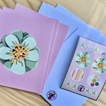 Load image into Gallery viewer, Zinnia Stationery Set
