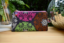 Load image into Gallery viewer, Zippy Pouch // Reclaimed Jewel Floral Kaleidoscope
