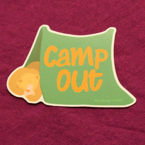 Sticker Camp Out Bears