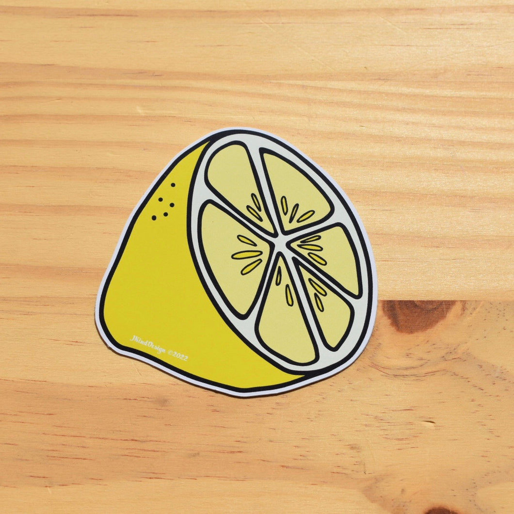 Sticker Lemon Slice