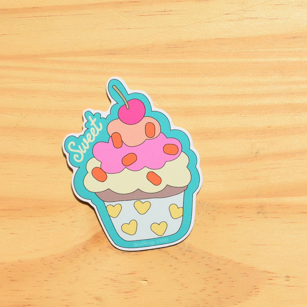 Sticker Sweet Cupcake