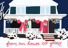 Load image into Gallery viewer, Custom Holiday House Art Deposit // DEPOSIT ONLY //
