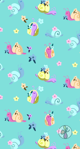 March Wallpaper: Snail Toss